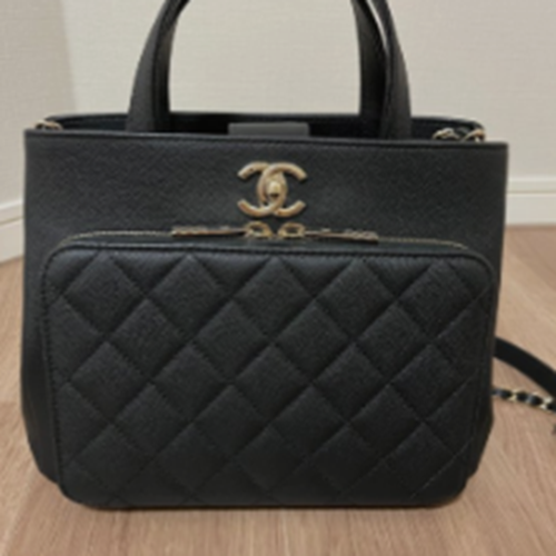 シャネルビジネスアフィニティ2wayトートバッグ