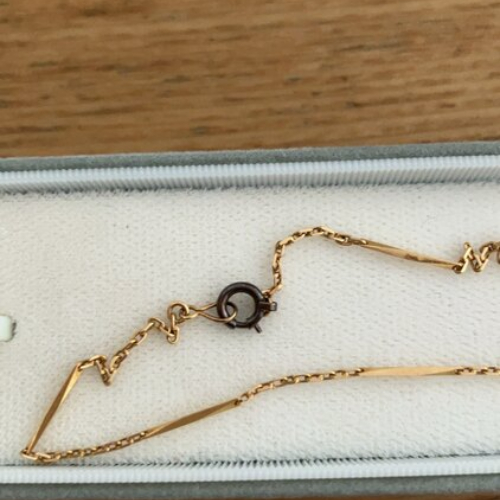 18金のネックレス