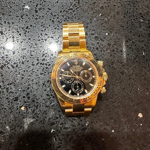 ロレックス　金無垢デイトナ