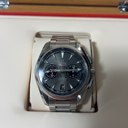 オメガ シーマスター アクアテラ　GMT15