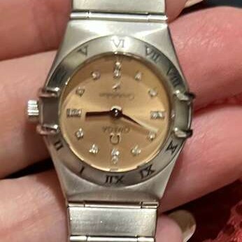 オメガコンステレーション　16Pダイヤ