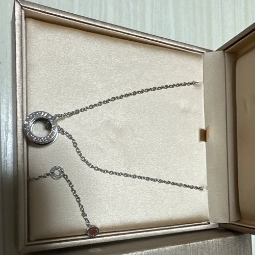 (ブルガリ)BVLGARI ビーゼロワン セーブザチルドレン ネックレス シルバ