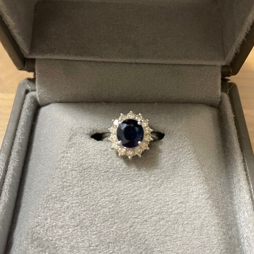 サファイア指輪