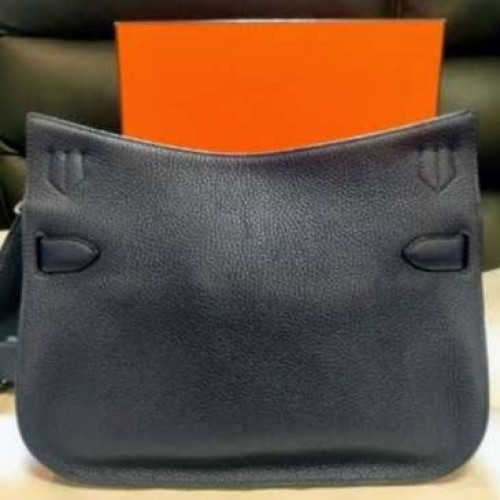 エルメス HERMES ジプシエール31 トリヨン ブルーアンクル シルバー金具