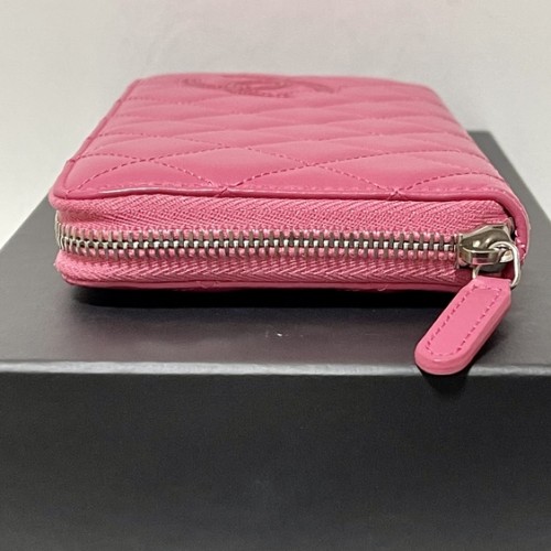 シャネル カンボンライン ラウンド長財布