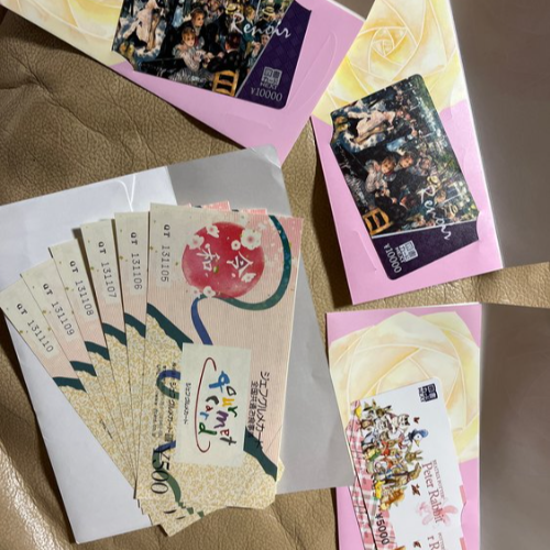 図書カード、グルメカード