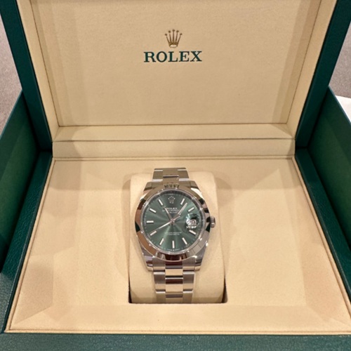 デイトジャスト 126300-0019 ミントグリーン