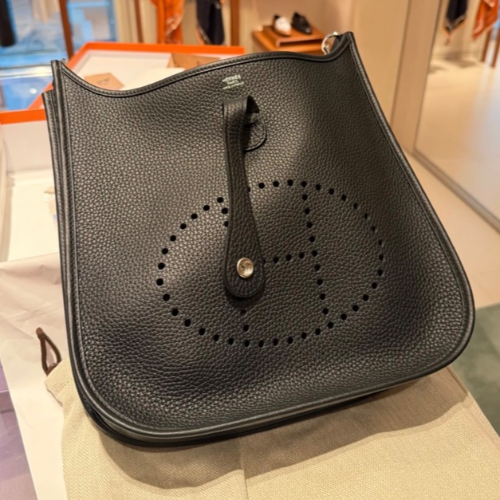 エブリン　29 シルバー金具　黒