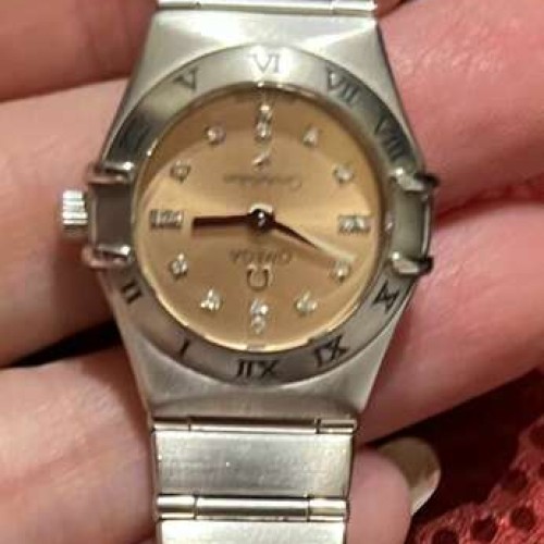 オメガコンステレーション　16Pダイヤ