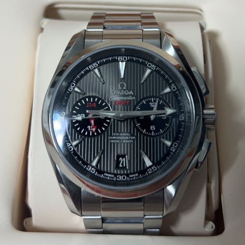 オメガ シーマスター アクアテラ　GMT15