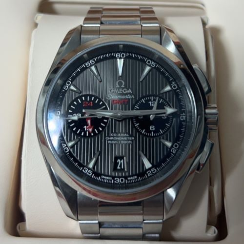 オメガ シーマスター アクアテラ　GMT15