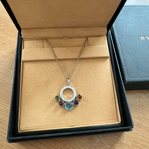 ブルガリ BVLGARI アレグラハート ペンダント ネックレス