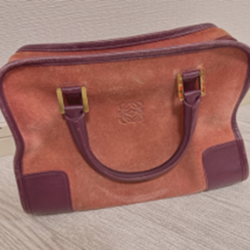 ロエベ アマソナ スエードバッグ