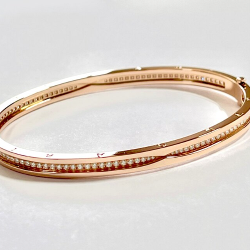 ブルガリ　ビーゼロワン　ダイヤブレスレット