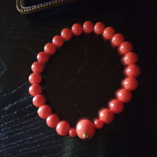 赤珊瑚ブレスレット