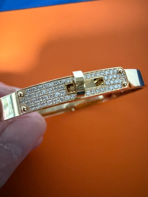 エルメス ケリーブレスレット YG