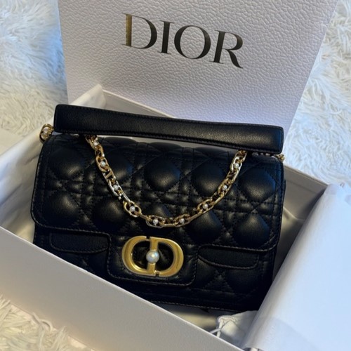 DIOR JOLIE トップハンドルバッグ スモール ブラ