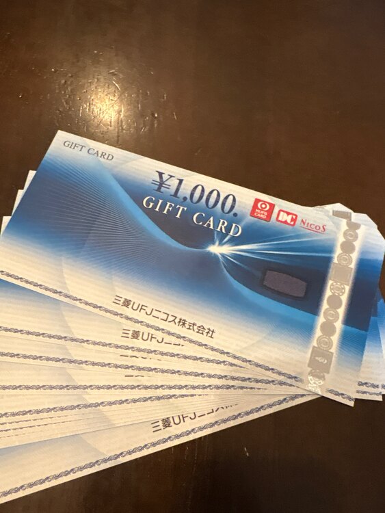 ニコス ギフトカード 1000円券10枚