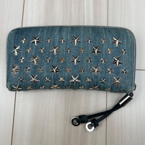 ジミーチュウ FILIPA ELC 0C6387 DUSK BLUE/METALLIC MIX