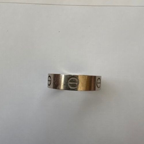 カルティエk18WGラブリング 7g