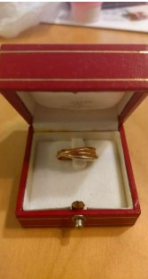 カルティエ　トリニティリング