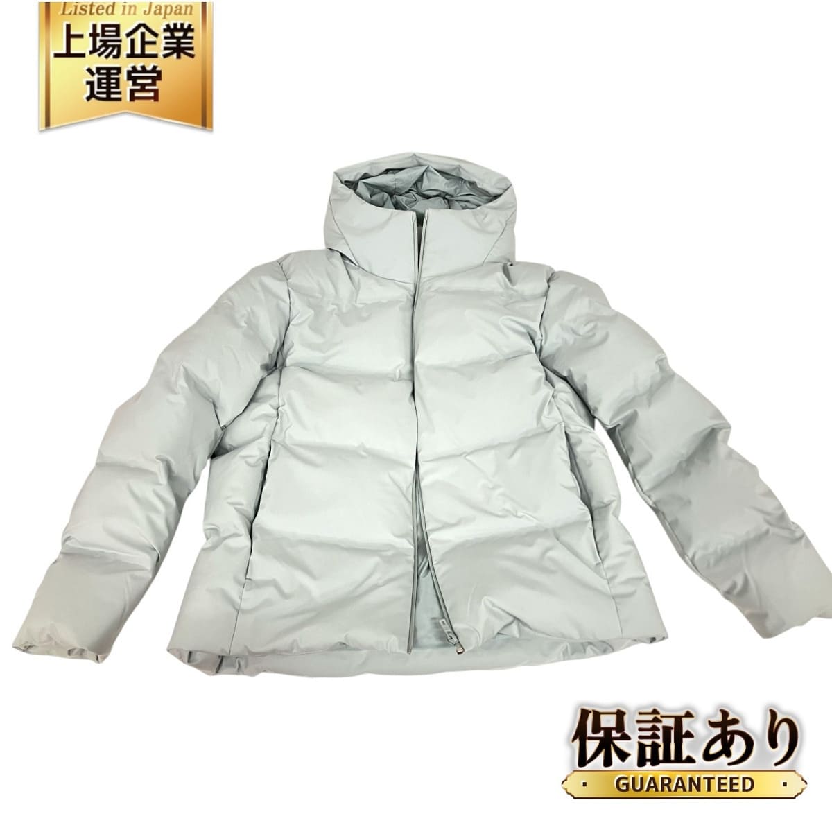 UNIQLO シームレスダウンパーカ LIGHT GRAY XLサイズ