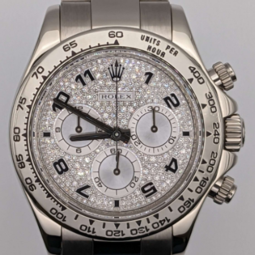 Rolex Daytona 116509ZEA D番・フェイス全面ダイヤモンド