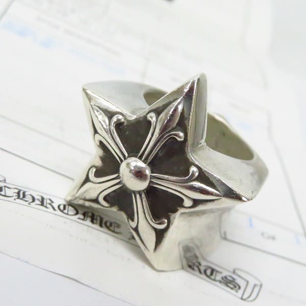 CHROME HEARTS STAR LRG／ラージスター リング