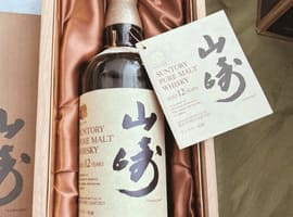 Suntory：山崎 12年 ピュアモルト 向獅子 特級など5点
