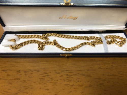 K18 ネックレス　50cm 100g 確認済み