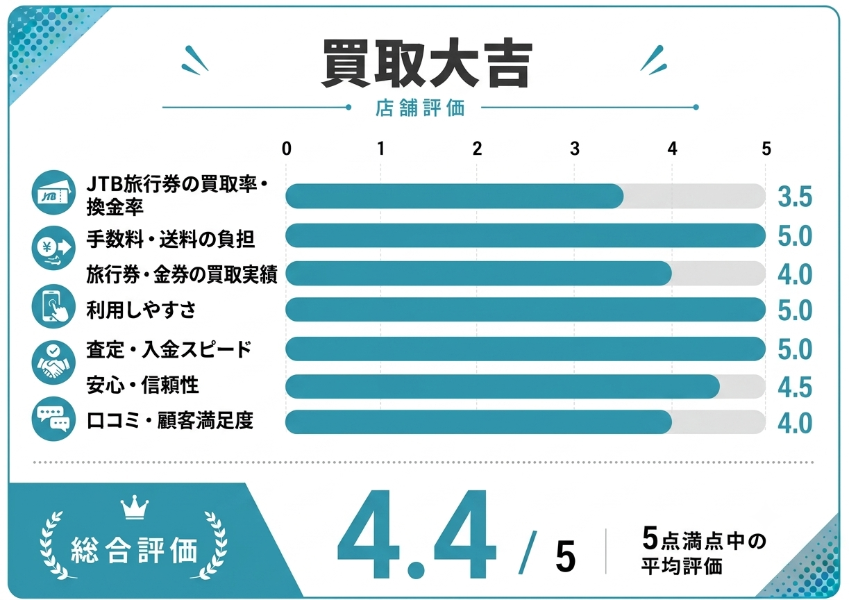 買取大吉店舗評価
