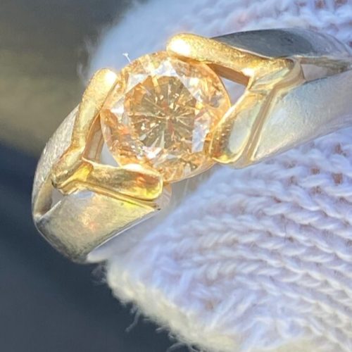 プラチナ　ダイヤモンド　リング