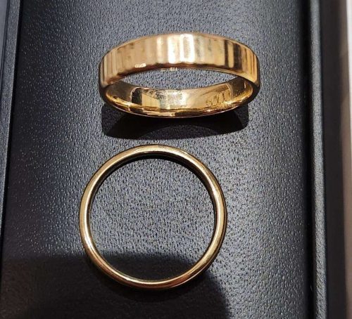 K18 指輪2本 2本合計 11.24g