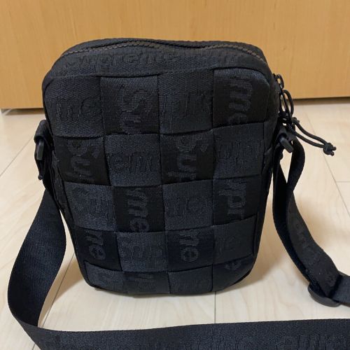 Supreme Woven Shoulder Bag "Black" (24SS