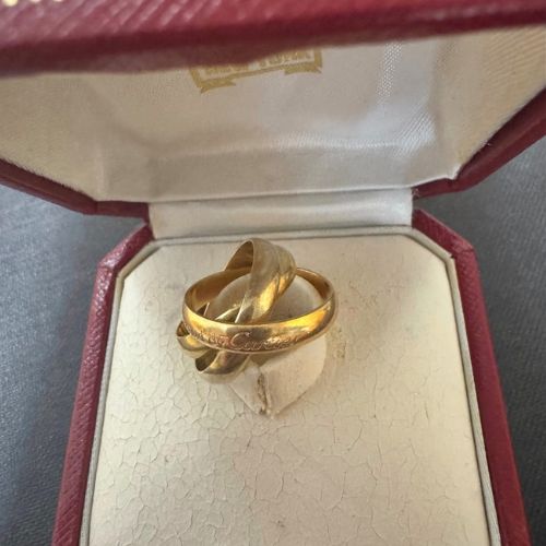 カルティエ　トリニティリング　750