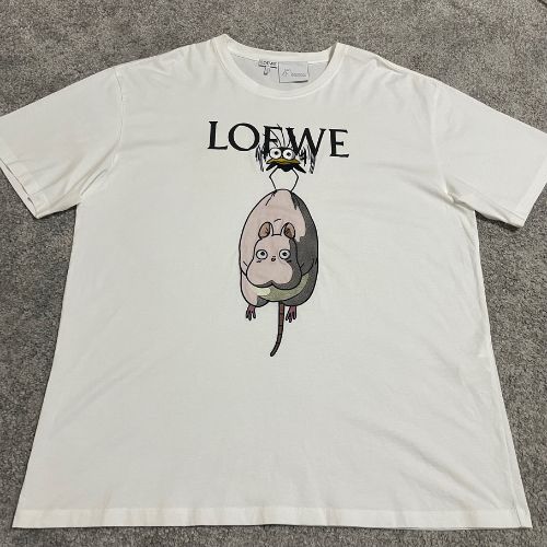 ロエベ×ジブリ　ビッグロゴTシャツ 千と千尋
