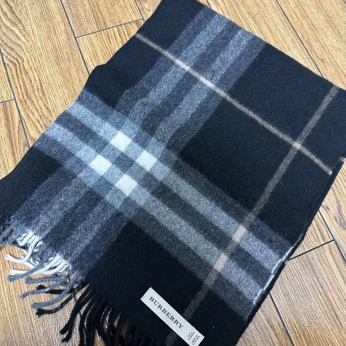 バーバリーロンドン　メンズカシミヤマフラー