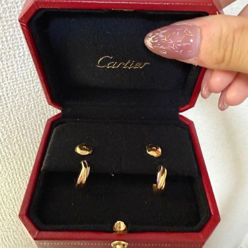 cartier トリニティ　ピアス