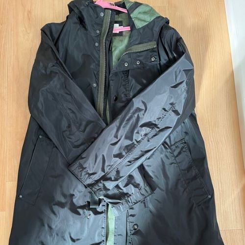 COACH ナイロンジャケット/xs/ポリエステル/ブラック/F75709