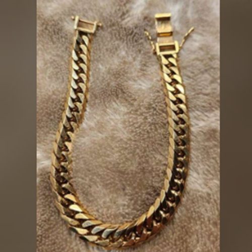 K18 6面ダブル 50g/20cm 喜平 ブレスレット 18金 ゴールド