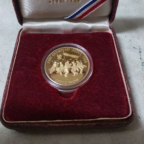 ソウルオリンピック記念25000ウォン金貨