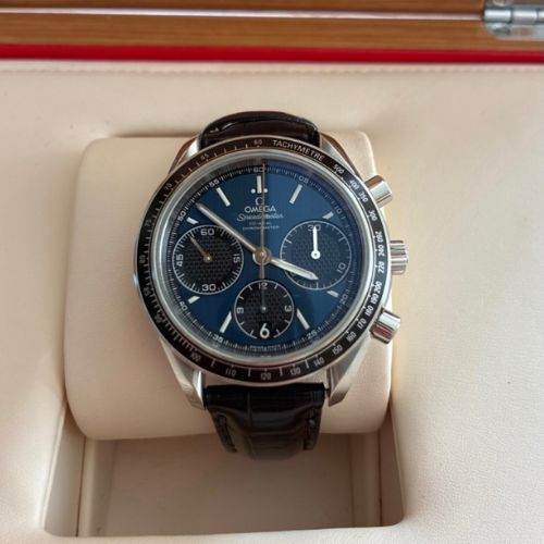 オメガ　スピードマスター　レーシング　ブルー