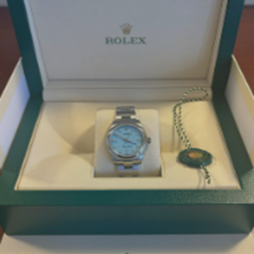 ロレックス パーペチュアルデイト 277200 ［オイスターブレスレットターコイズブルー