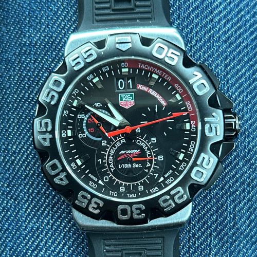 TAG HEUER タグ・ホイヤー Formula 1 Kimi Raikkon