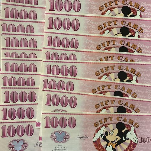 東京ディズニーランドギフトカード