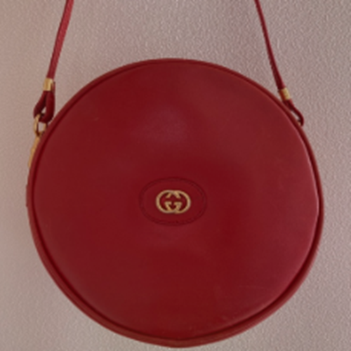 オールドグッチ　ラウンドショルダーバッグ