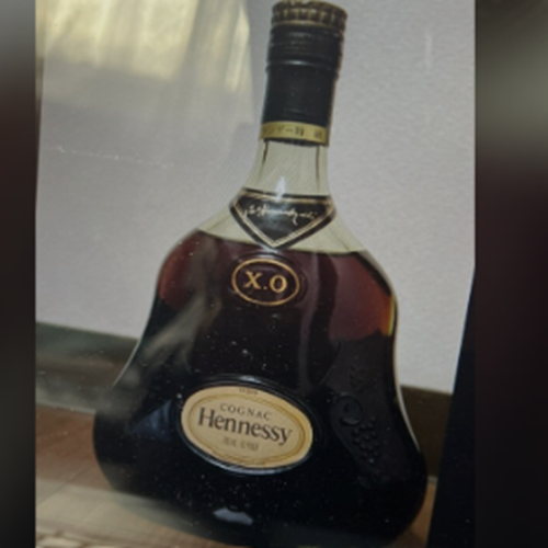 ヘネシーXOグリーンボトル金キャップ