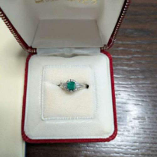 天然エメラルド（コロンビア産）