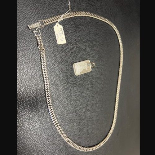 喜平ネックレス_100g_プラチナペンダントの画像