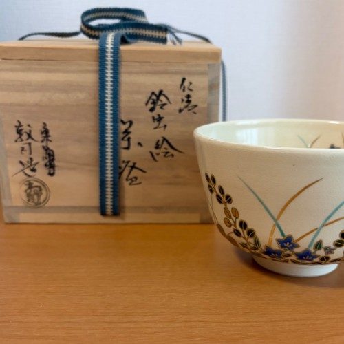 茶碗　山川敦司　鈴虫